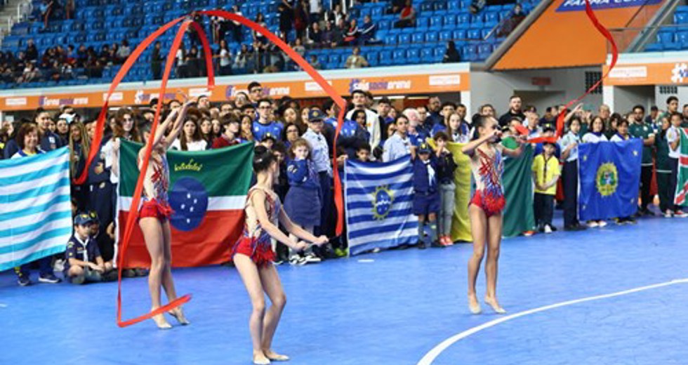 Abertura Jogos Regionais 2025 na Farma Conde Arena