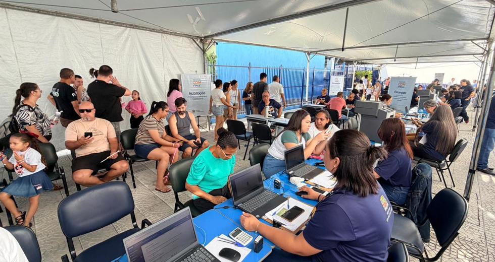 A ação reforça o objetivo do programa de aproximar os serviços públicos da população