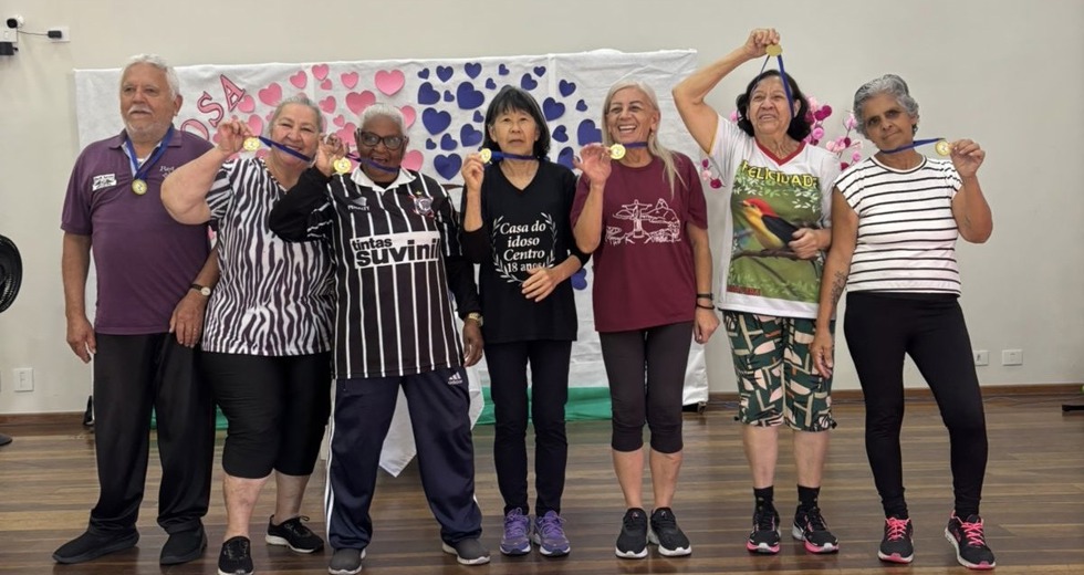 Torneio Recreativo de Jogos Adaptados nas Casas do Idoso