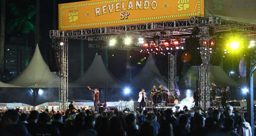 Abertura do Revelando SP. Foto: Claudio Vieira/PMSJC 24-07-2025  