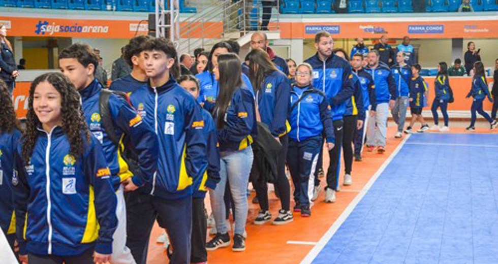 Abertura Jogos Regionais 2025 na Farma Conde Arena