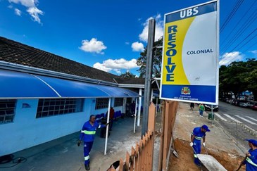 Início das obras na UBS Colonial