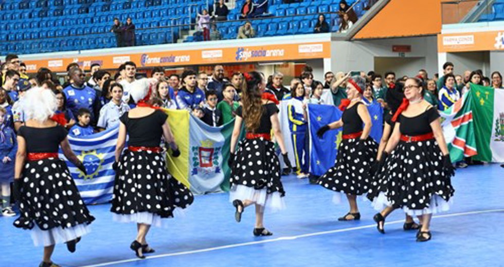 Abertura Jogos Regionais 2025 na Farma Conde Arena