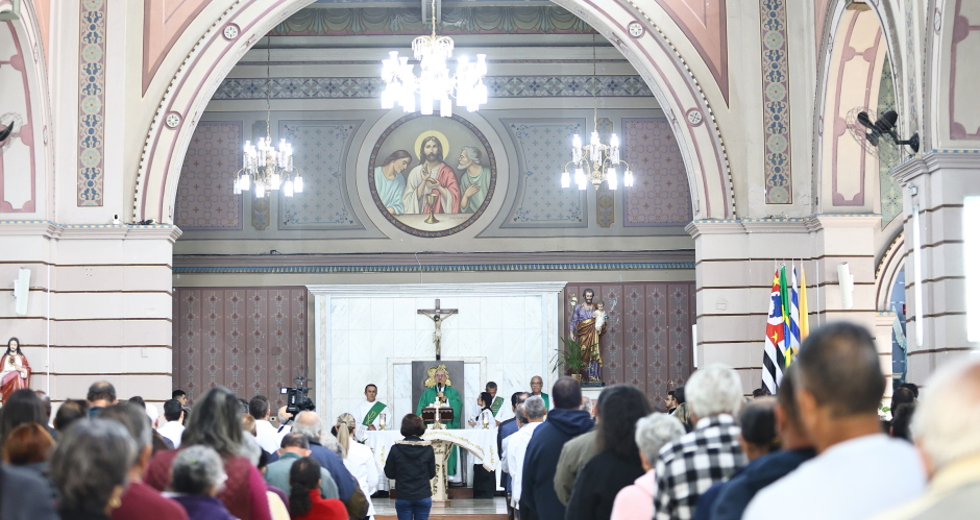São José 258 Anos - Missa na Igreja Matriz. Foto: Claudio Vieira/PMSJC 27-07-2025