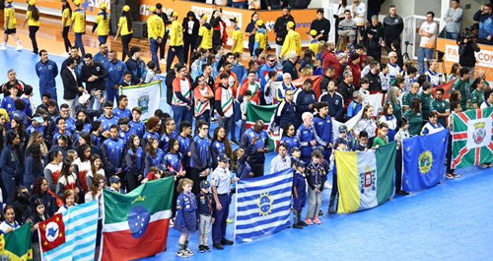 Abertura Jogos Regionais 2025 na Farma Conde Arena