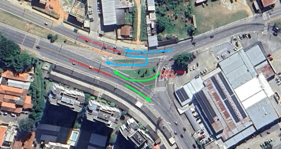 Intervenções para obra na Sebastião Gualberto 