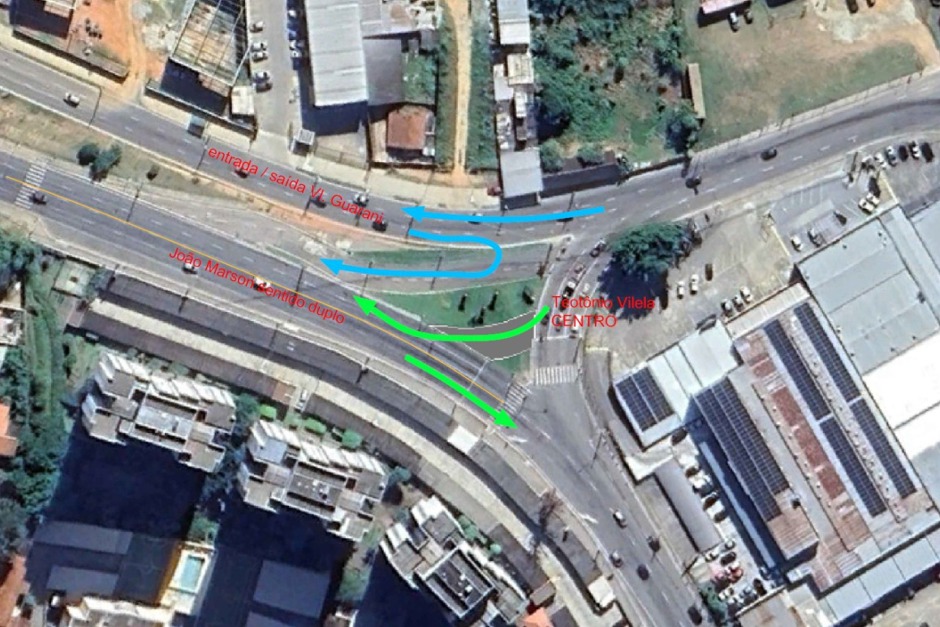 Intervenções para obra na Sebastião Gualberto 