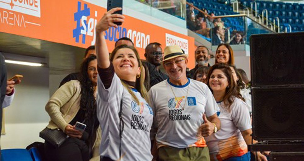 Abertura Jogos Regionais 2025 na Farma Conde Arena