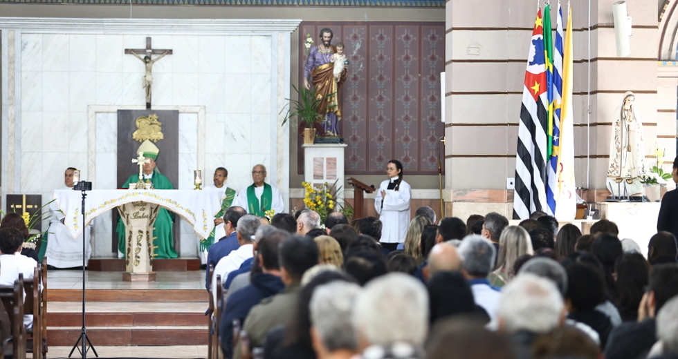 São José 258 Anos - Missa na Igreja Matriz. Foto: Claudio Vieira/PMSJC 27-07-2025