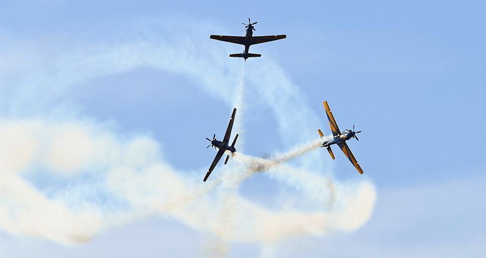São José 258 Anos - Apresentação da Esquadrilha da Fumaça. Foto: Claudio Vieira/PMSJC 27-07-2025