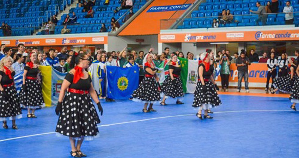 Abertura Jogos Regionais 2025 na Farma Conde Arena