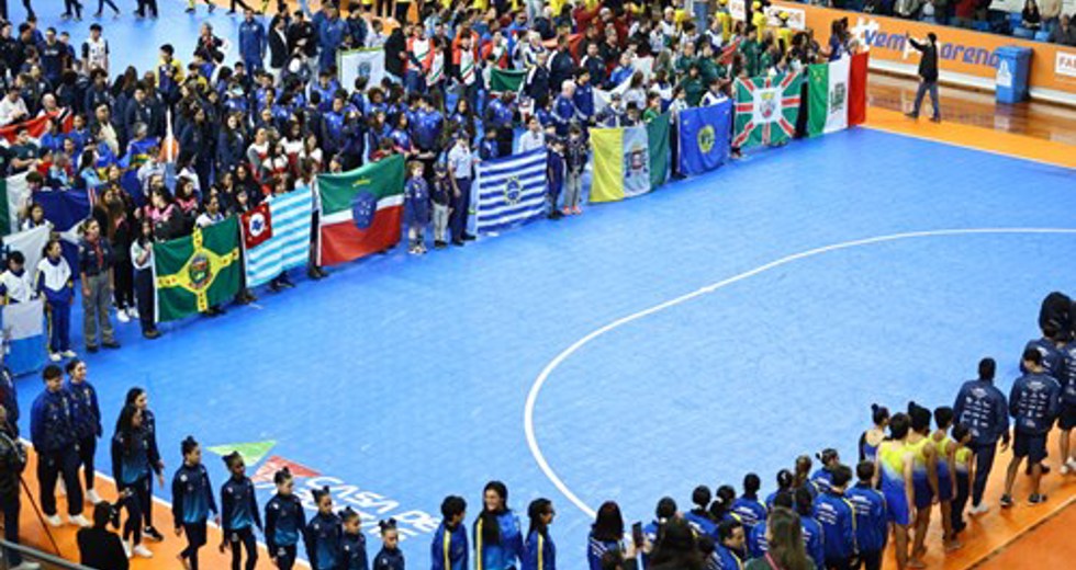 Abertura Jogos Regionais 2025 na Farma Conde Arena