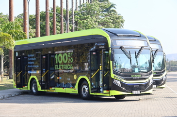 Novos Ônibus Elétricos. Foto: Claudio Vieira/PMSJC 01-10-2025 