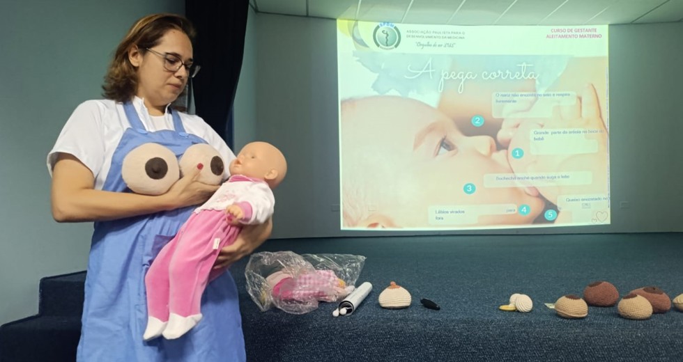 Curso de gestantes do HM