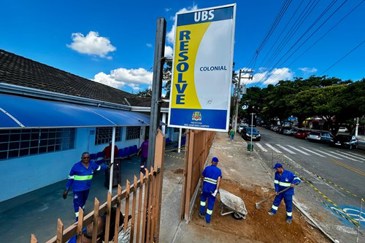 Início das obras na UBS Colonial