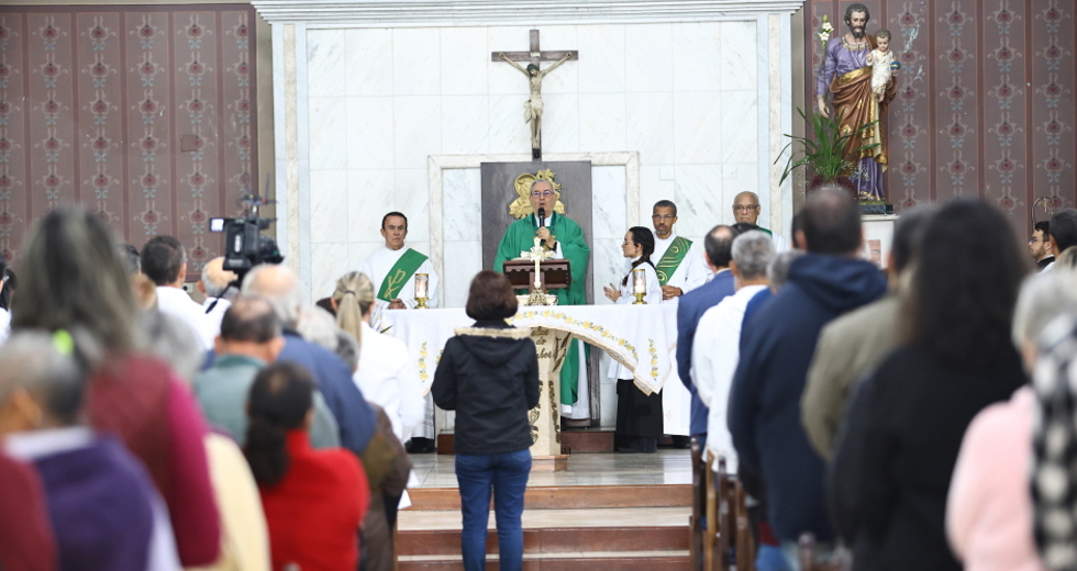 São José 258 Anos - Missa na Igreja Matriz. Foto: Claudio Vieira/PMSJC 27-07-2025