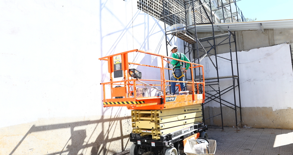 Retomada Obras da Educação na EMEFI Luzia Levina Aparecida Borges no bairro Jardim Cruzeiro do Sul. Foto: Claudio Vieira/PMSJC 10-09-2025 