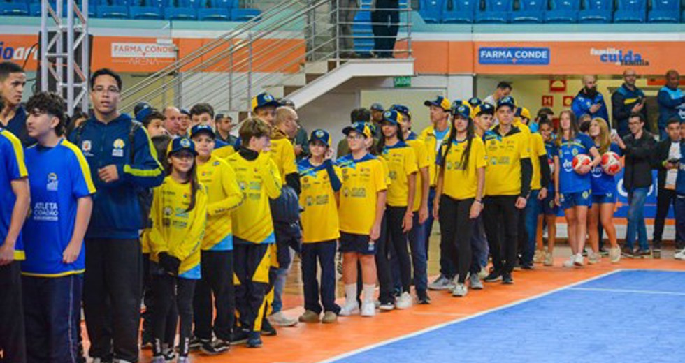 Abertura Jogos Regionais 2025 na Farma Conde Arena