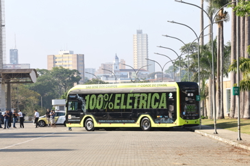 Novos Ônibus Elétricos. Foto: Claudio Vieira/PMSJC 01-10-2025 