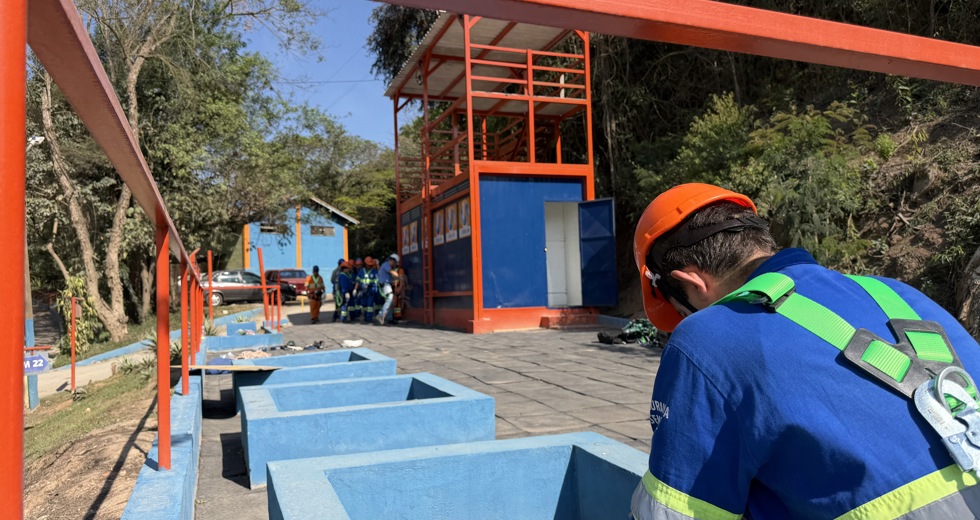 Espaço de treinamentos da Urbam permite a prática de diversos treinamentos