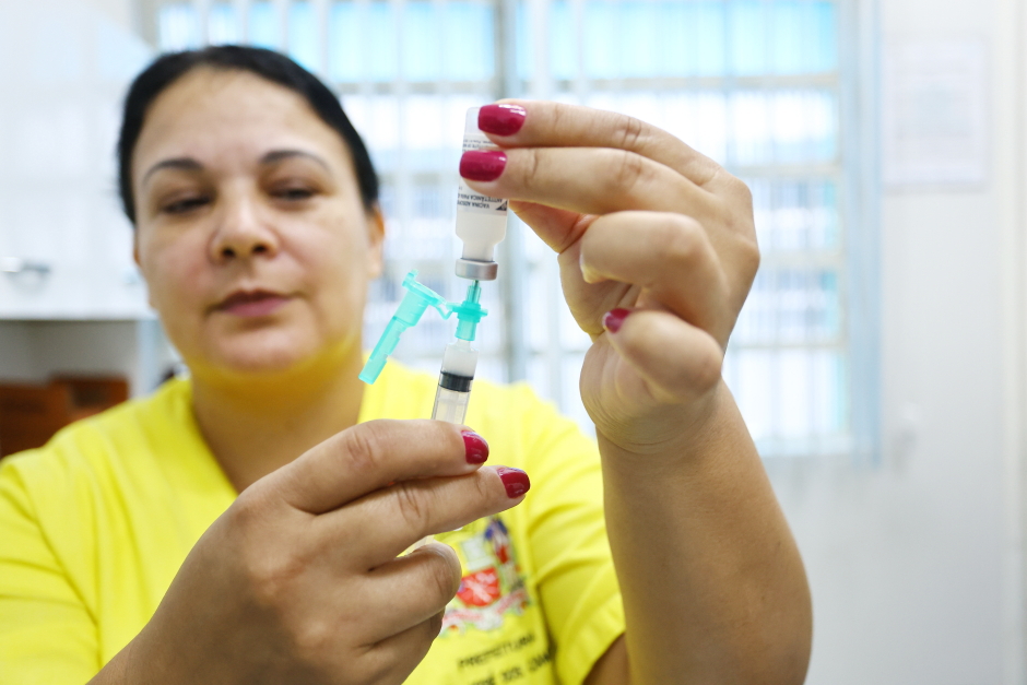 Dia D de vacinação. Foto: Claudio Vieira/PMSJC 18-10-2025