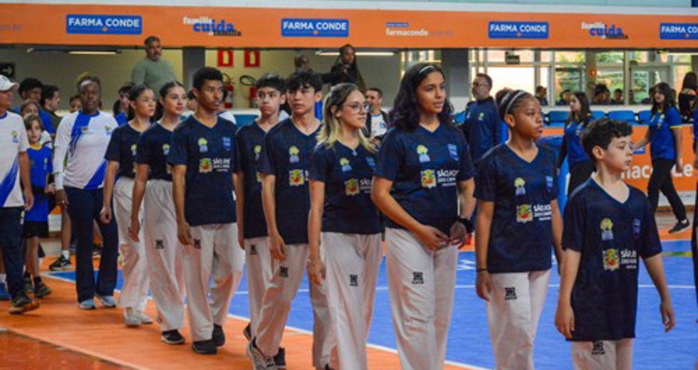 Abertura Jogos Regionais 2025 na Farma Conde Arena