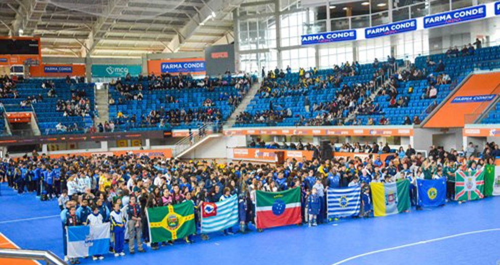 Abertura Jogos Regionais 2025 na Farma Conde Arena