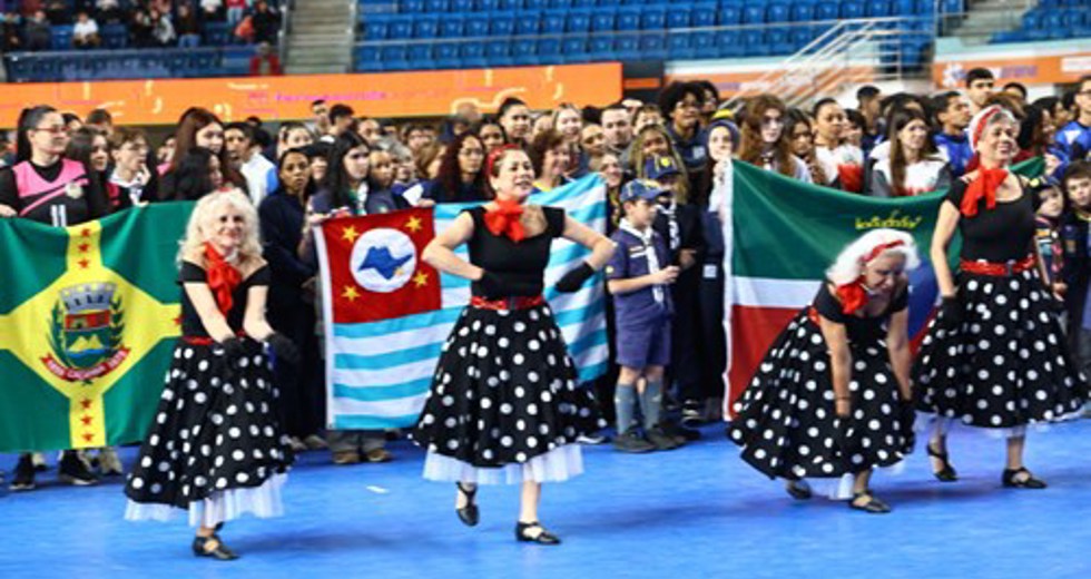 Abertura Jogos Regionais 2025 na Farma Conde Arena