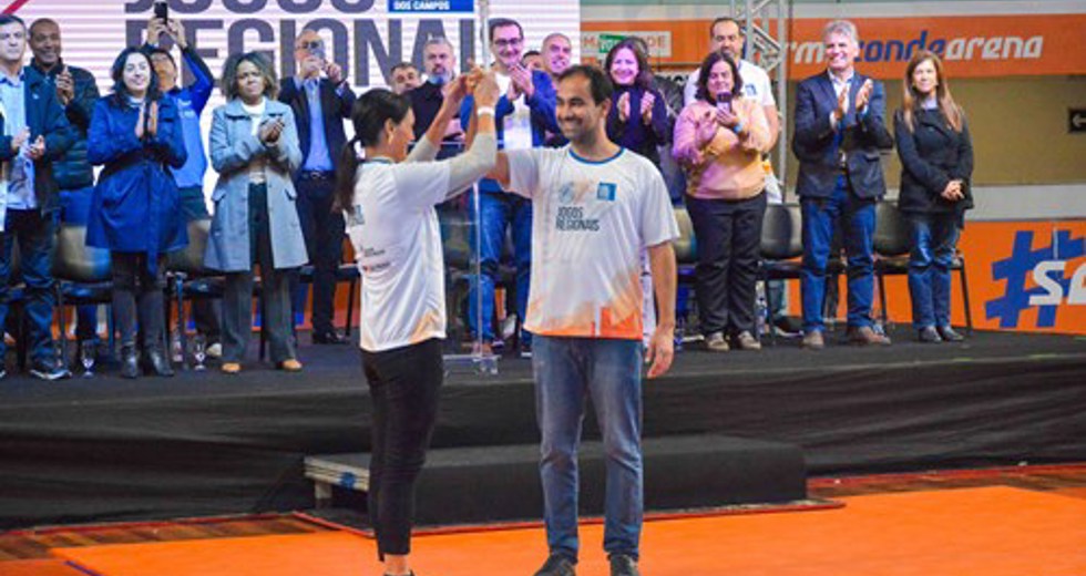 Abertura Jogos Regionais 2025 na Farma Conde Arena