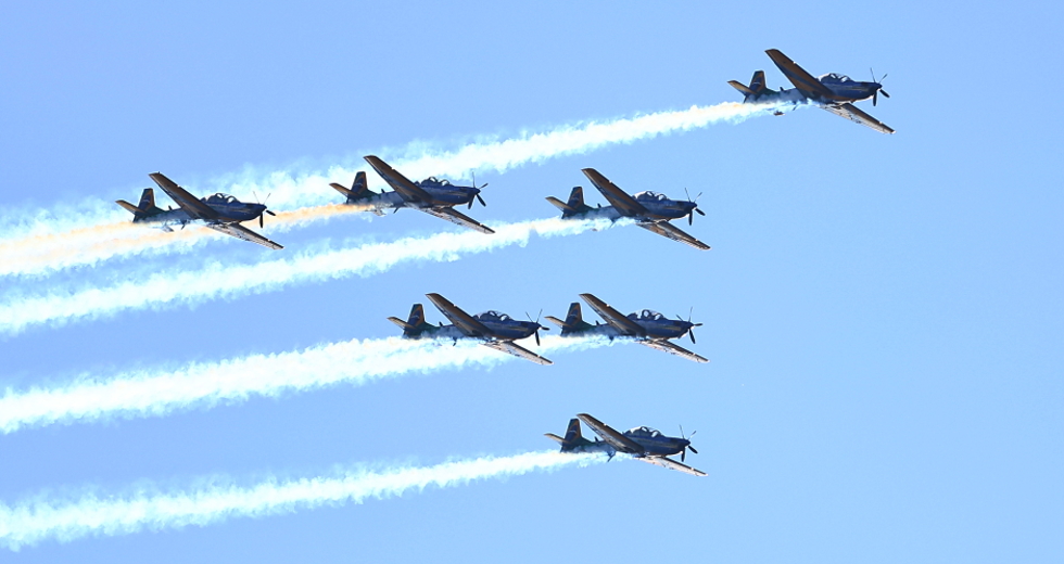 São José 258 Anos - Apresentação da Esquadrilha da Fumaça. Foto: Claudio Vieira/PMSJC 27-07-2025