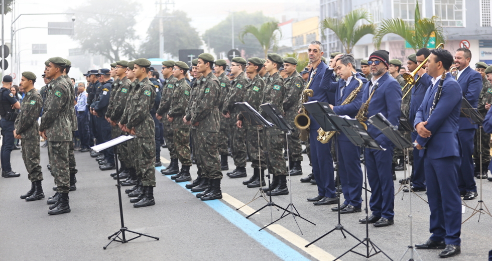 São José 258 Anos - Hasteamento de Bandeiras . Foto: Claudio Vieira/PMSJC 27-07-2025