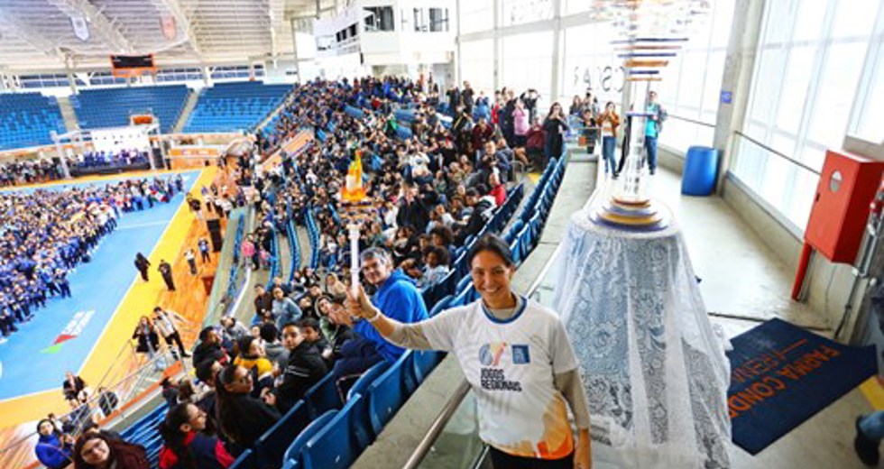 Abertura Jogos Regionais 2025 na Farma Conde Arena
