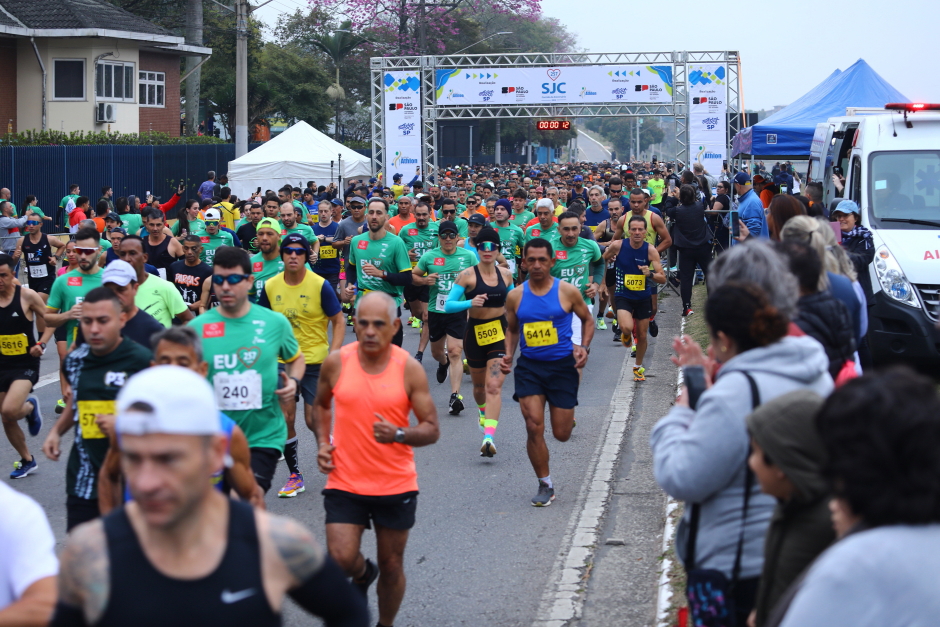 Corrida de Aniversário de São José 257 anos. Foto: Claudio Vieira/PMSJC 21-07-2024 