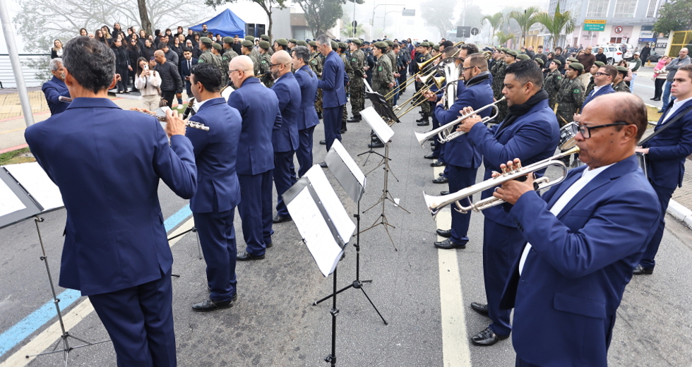São José 258 Anos - Hasteamento de Bandeiras . Foto: Claudio Vieira/PMSJC 27-07-2025